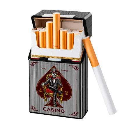 Metal Lid Cigarette Cases - All Signs Today