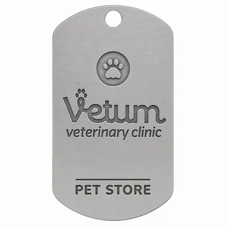 Die Struck Metal Dog Tags - All Signs Today