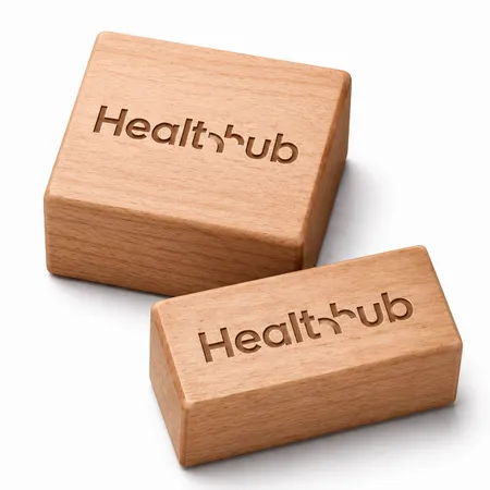 Rectangle Wood Rubber Stamps - All Signs Today