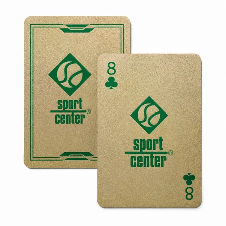 Gold Glitter Playing Cards - All Signs Today