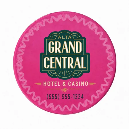 Custom Full Color Poker Chips - All Signs Today