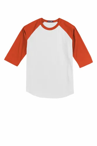 White/ Deep Orange