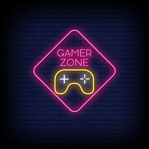 Gamer Zone Neon Sign - All Signs Today