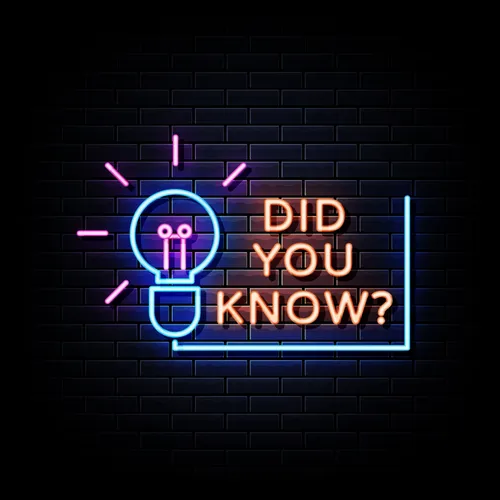 Did You Know Neon Sign - All Signs Today