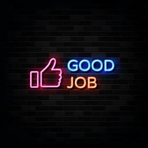 Good Job Neon Sign - All Signs Today