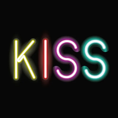 Kiss Neon Sign - All Signs Today