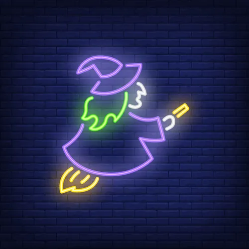 Witch Neon Sign - All Signs Today