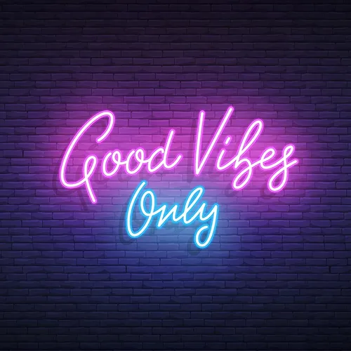 Good Vibes Only Neon Sign - All Signs Today