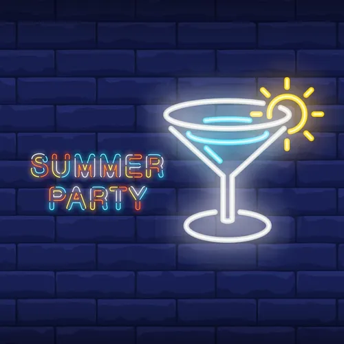 Summer Party Neon Sign - All Signs Today