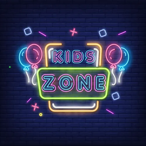 Funky Kids Zone Neon Sign - All Signs Today