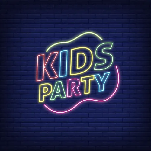 Kids Party Neon Sign - All Signs Today