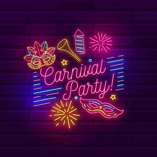 Carnival Party Neon Sign - All Signs Today