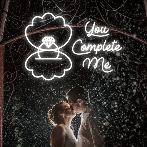 You Complete Me Neon Sign - All Signs Today