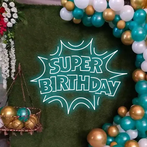 Super Birthday Neon Sign - All Signs Today