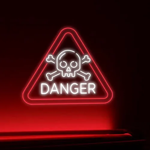 Danger Neon Sign - All Signs Today