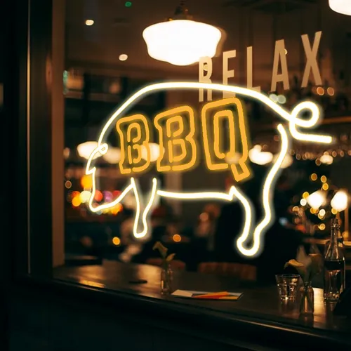 BBQ Neon Sign - All Signs Today