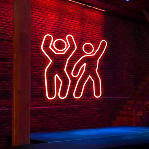Dancing People Neon Sign - All Signs Today