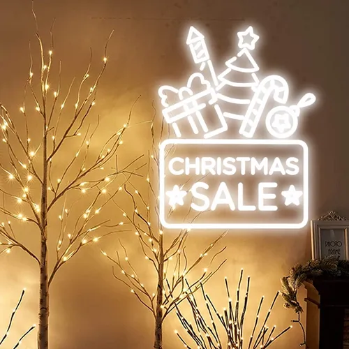 Christmas Sale Neon Sign - All Signs Today