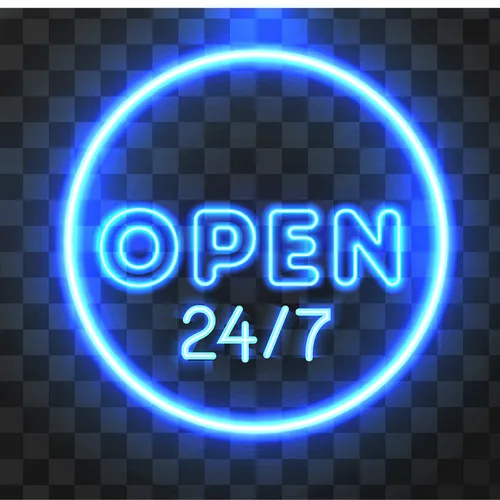 Open Neon Sign - All Signs Today