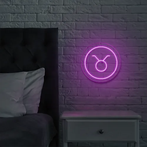 Taurus Neon Sign - All Signs Today