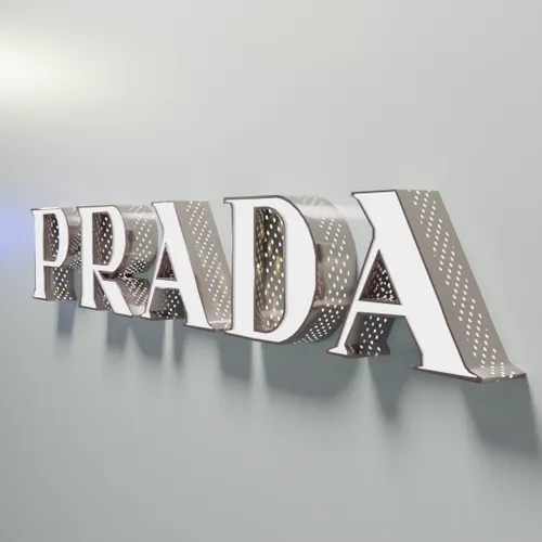 Frontlit Sign With Punch Holes - All Signs Today