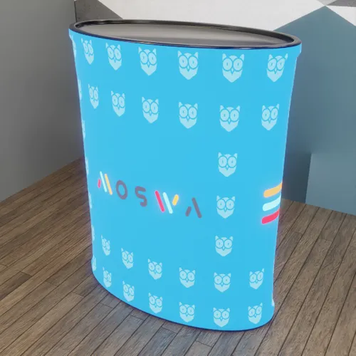 Oval Shaped Counter - All Signs Today