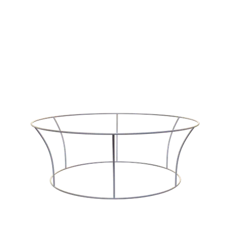 Custom Tapered Circle Personalized Trade Show Hanging Signs - All Signs Today