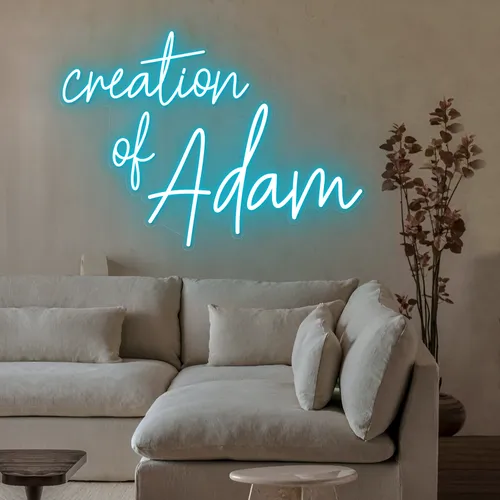 Creation Of Adam Neon Sign - All Signs Today