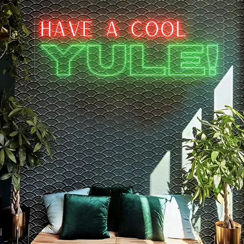 Have a Cool Yule! Neon Sign - All Signs Today