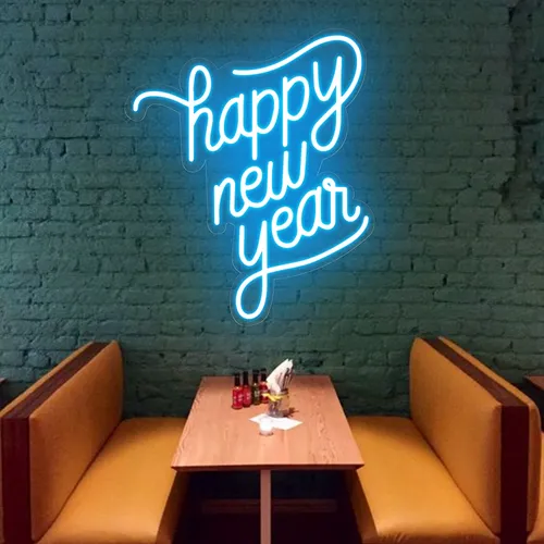 Happy New Year Neon Sign - All Signs Today