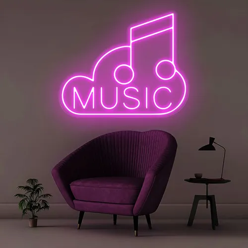 Music Neon Sign - All Signs Today