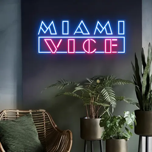 Miami Vice Neon Signs - All Signs Today