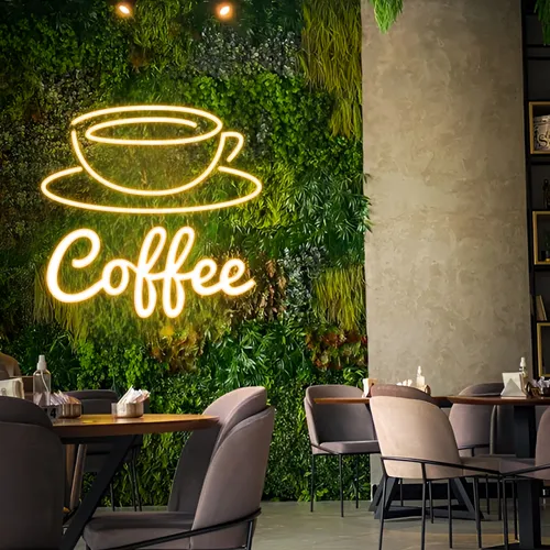 Brew & Glow Coffee Neon Sign - All Signs Today