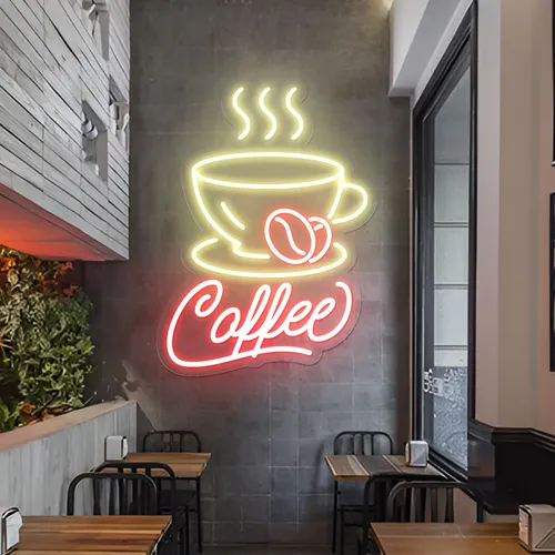 Classy Gleam Coffee Neon Sign - All Signs Today