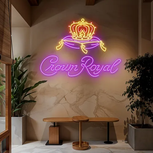 Crown Royal Neon Sign - All Signs Today