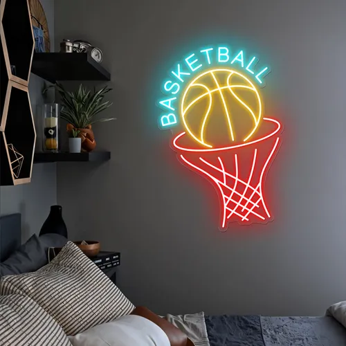 Basketball Neon Sign - All Signs Today