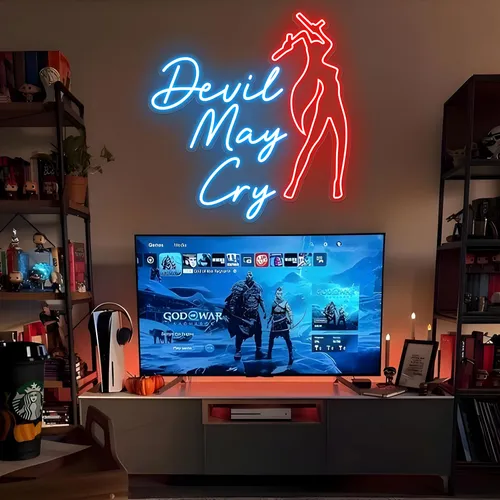 Devil May Cry Neon Sign