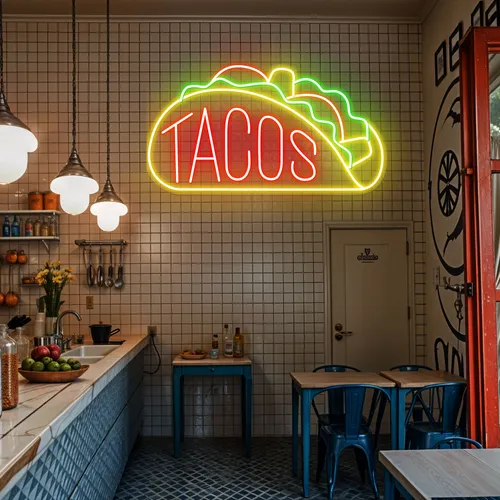 Neon Taco Sign - All Signs Today