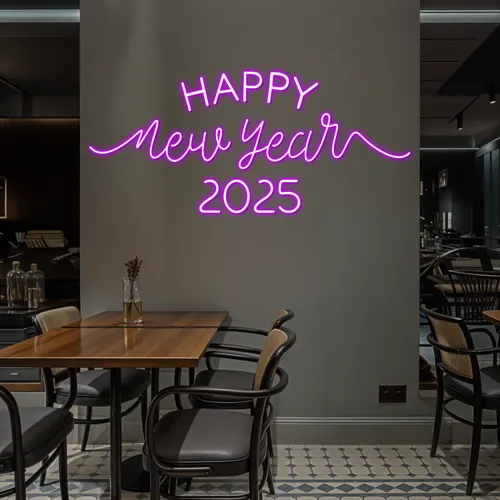 Happy New Year 2024 Neon Sign - All Signs Today