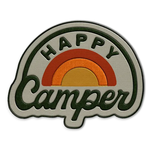 Happy Camper Hat Patch - All Signs Today