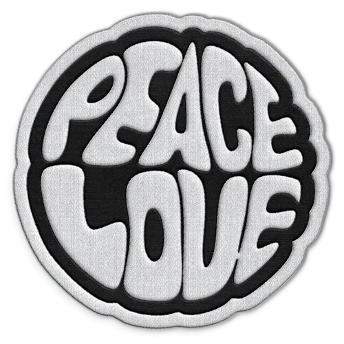 Peace Love Hat Patch - All Signs Today