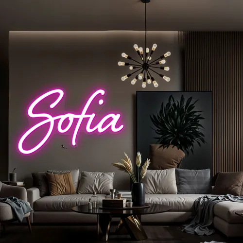 Sofia Name Neon Sign - All Signs Today