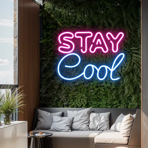 Stay Cool Neon Sign - All Signs Today