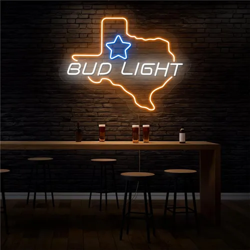 Old West Bud Light Neon Sign - All Signs Today