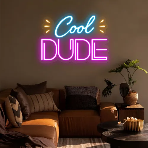 Cool Dude Neon Sign - All Signs Today