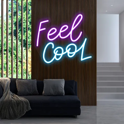 Feel Cool Neon Sign - All Signs Today
