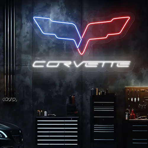 Corvette Neon Signs - All Signs Today