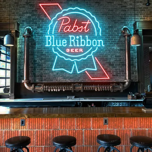Pabst Blue Ribbon Neon Sign - All Signs Today