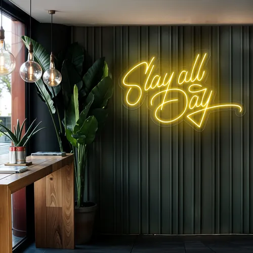 Slay All Day Neon Sign - All Signs Today