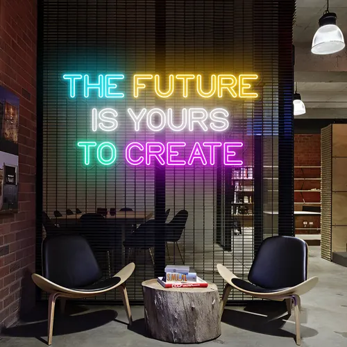 Limitless The Future is Yours to Create Neon Sign - All Signs Today